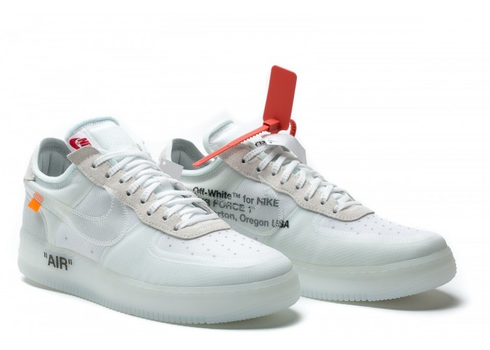 Кроссовки  THE 10: NIKE AIR FORCE 1 LOW "OFF WHITE" (41-45)