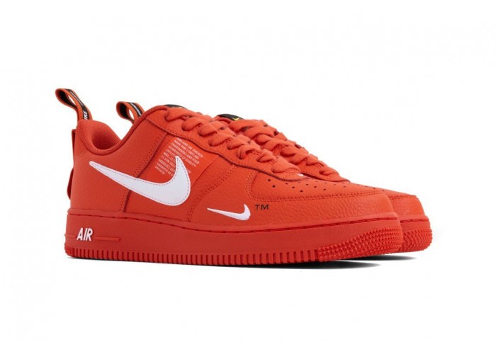 Кроссовки Nike Air Force 1 `07 LV8 Utility October Red (36-45)