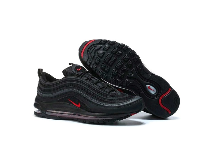 Женские кроссовки Nike Air Max 97 (чёрный / красный)