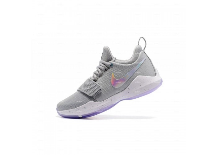 Мужские кроссовки Nike Zoom PG 1 (серый)
