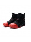 Мужские кроссовки Nike Lebron Soldier 10 (черно-красный)